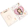 Bloc de Notas con Pinza Yu Niña Pequeña A5, No Adhesivo, Papel Grueso de 100g, Alto Valor Estético, Bloc de Notas Desgarrable