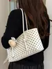 Bolsa de Hombro de Lunares Estilo Coreano Nueva de Verano 2026 Shuai Mijia para Mujer, Bolso Casual de Axila, Bolso de Nicho de Moda