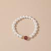 Cuentas de Concha Natural de Alta Calidad, Aguamarina, Pulseras de Cristal Fresa, Joyería de Lujo Ligero de un Círculo, Productos Populares, Suministro Estable, Listos para Entrega en Segundos