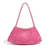 Bolsa feminina mais vendida da Amazon, bolsa versátil de trama tendência transfronteiriça, bolsa estilo cesta mãe e filha, bolsa tipo bolinho de ombro e axila