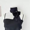 Ins Apilado Desgaste Diseño Jerárquico Encaje Cinta Delgado Estrecho Mujer Primavera y Verano Todo-partido Clavícula Collar de Cuello Cinta de Bufanda de Seda