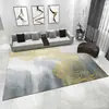 Especial transfronterizo de Amazon para alfombra de sala de estar resistente a las manchas fácil de cuidar alfombra antideslizante dormitorio lleno de alfombra de terciopelo cristal