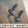 Mesa y Taburete para Guqin, Caja de Resonancia de Madera de Paulownia, Madera Maciza Oscura, Estilo Fuxi Zhongni, Mesa China y Mesa de Té Ensambladas y Desmontables