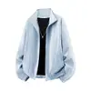 Jaqueta de voo estilo americano com gola alta para homens, marca da moda, outono, estilo high street, corte solto, top legal e esportivo estilo workwear