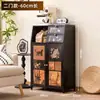 Aparador para Uso Doméstico, Gabinete de Almacenamiento Integrado para Montar en la Pared para Sala de Estar, Cafetera Estilo Vintage, Gabinete de Almacenamiento Multifuncional para Cocina