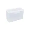 Caja de almacenamiento para cartas de póker, caja de plástico transparente, caja organizadora para cartas de juego Ultraman, tarjetas de identificación, tarjetas de presentación
