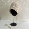 Chapéu de crochê japonês artístico feito à mão para crianças, outono e inverno, chapéu de lã mohair, estilo coreano fofo, bolsa da moda, chapéu de cabeça