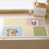Tapete de ralo de cozinha com padrão patchwork estilo fresco mais vendido, absorvente e de secagem rápida, tapete isolante térmico para restaurante, porta-copos para máquina de café, em estoque