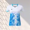 Uniformes de Entrenamiento de Bádminton de Manga Corta, de Secado Rápido y Transpirables para Hombres, Mujeres y Niños, Uniformes de Clase de Entrenamiento, Uniformes de Club, Uniformes de Competición
