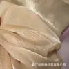 Tecido Hanfu de Organza Estrelado Seda Brilhante Fio Leve Camisa Saia de Manga Grande Tecido para Boneca diy Lantejoula Tecido Bronzeado