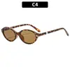 Gafas de sol retro con remaches de nuevo estilo de moda europea y americana, Gafas de sol versátiles y de moda para influencers de estilo callejero, Gafas de montura pequeña para mujer
