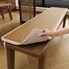 [Seleccionar Estilo] Cojín Personalizado para Silla Larga, Cojín de Asiento de Esterilla de Ratán de Verano, Cojín de Silla Universal para Todas las Estaciones, Cubierta Completa, Transpirable, Antideslizante, Hecho a Medida