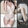 Jinxiao Lingerie Sexy Novo Estilo Pure Lust Macacão Sexy de Renda Abertura na Virilha Não Precisa Tirar Tentação Paixão Pijamas Qqny