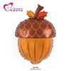 Balão de filme de alumínio de animal de desenho animado da selva Ouriço Raposa guaxinim esquilo Balão Decoração de festa na floresta atacado