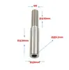 Conector Roscado de Acero Inoxidable y Hierro Galvanizado con Cable de Acero Recubierto de Aceite para Tensión y Antiaflojamiento