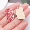 Accesorios de Joyería Vintage DIY Transfronterizos, Dijes Estampados Esmaltados para Bolsos, Pendientes Creativos, Collares, Colgantes para Llaves