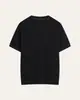 Malha Básica Gola Redonda Estilo Old Money para Homens, Camiseta de Tricô Respirável de Manga Curta para Homens Maduros de Verão