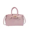 Moda Coreana e Japonesa color-blocking 2026 outono feminino nova bolsa de ombro grande capacidade para o trabalho bolsa tiracolo Kelly