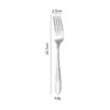 Talheres de Aço Inoxidável 430 Transfronteiriços Elegante Padrão Martelo Rachadura de Tecido Garfo de Faca de Bife Ocidental Garfo Colher Colher de Sobremesa Hotel