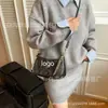 Atacado Transfronteiriço 2025 Nova Bolsa de Bolinho Texturizada Casual Fashion Design de Nicho Bolsa Feminina Versátil de Ombro/Axila