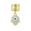 Pulsera con Colgante de Collar para Módulo Cruzado, Colgante de Pulsera Estilo Italiano con Lazo y Estrella, Adornos, Accesorios