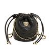 Bolsa de Balde com Diamantes, Bolsa de Mão Exquisita de Pérolas, Bolsa Pequena de Ombro Transversal com Bordado Fragrante, Bolsa da Moda para Senhora