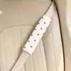 Rain Blue Cinturón de Seguridad para Coche Anti-Estrangulamiento Fijador Ajustable Juego de Almohadillas para el Hombro Cinturón de Ayuda para Viaje de Bebé en el Asiento Trasero del Coche