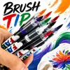 Plumones de Pintura para Tela Más Vendidos Transfronterizos para Estudiantes, Que No Se Desvanecen, Que No Se Corren, Adecuados para Graffiti en Ropa y Pintura sobre Tela