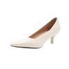 Sapatos de Couro Envernizado Estilo Francês para o Dia a Dia 2026 Nova Coleção Primavera Nude Salto Alto Sapato Feminino Elegante Salto Agulha Multicor