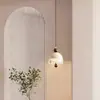 Candelabro de Restaurante Estilo Medieval, Lámpara de Mesita de Noche Simple Retro de un Solo Cabezal, Estilo Chino Nuevo Color Nogal Barra Mostrador Mesa de Comedor Pequeña