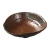 Vajilla de Melamina para Olla Caliente de Sopa de Champiñones Estilo Montaña, Plato Especialmente Diseñado con Forma de Tripa Refrigerada, Plato Artístico Comercial para Verduras