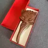 Pente de Almofada de Ar de Madeira com Desenho de Flor de Pessegueiro Fofo, Pente de Massagem com Bolsa de Ar Compacto e Portátil para Desobstruir os Meridianos