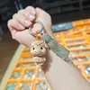 Nuevos dijes de bolso del zodiaco de madera de haya para regalar a amigos: signos del zodiaco de perro, cerdo, caballo, oveja, dragón, serpiente, rata, mono