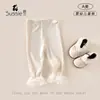 Leggings para Niña Estilo Nuevo Primavera y Otoño Elásticos para Bebé Casual Versátiles Pantalones Primavera y Otoño Ropa Exterior para Bebé Niña Pantalones Largos