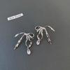 Pendientes de lazo dulce con diseño de moda, pendientes de Joker con temperamento de nicho, pendientes de moda exquisitos con personalidad al por mayor