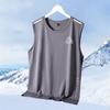 [Entrega Relámpago] Chaleco de Seda de Hielo Holgado Talla Grande Verano Delgado Fitness Valla Deportes Cintura Holgado Secado Rápido