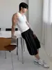 Chaleco Deportivo Bordado Simple Myq para Hombre, Camiseta sin Mangas de Verano Ajustada, Ropa de Fitness que Muestra los Músculos, Ropa de Trabajo Estilo Coreano