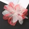 Super Hada Degradado Tridimensional 14cm Flores de Organza DIY Accesorios para Ropa Accesorios para Tocados Accesorios para Ropa Venta al por Mayor