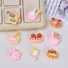 Acessórios de Resina Atacado Desenho Animado Feito à Mão DIY Gel de Creme Grampo de Cabelo Joias para Unhas Decoração Mini Comida Doce Brinquedo