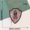 Etiqueta de Bordado Computadorizado Duo Cool Acessórios para Roupas Insígnia Emblema Crânio Cabeça de Fantasma Patch Acessórios para Sapatos e Chapéus Bolsa Patch de Tecido