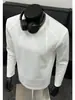 Sudadera pesada estilo callejero americano para hombre, capa interior de marca de moda de otoño, camiseta de manga larga con diseño retro