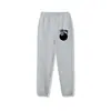 Pantalones joggers Stussy negros con estampado de dados de ocho letras, estilo nuevo transfronterizo, corte holgado, pantalones deportivos, pantalones largos, unisex