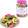 Ventas Directas de Fábrica al por Mayor Snacks para Perros Mascotas Crujientes de Frutas y Verduras en Barril 700g Frutas y Verduras Mixtas Variadas Croquetas de Res Compañero