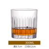 Copa de vino de whisky, copa de vino extranjero, copa de cristal, estilo nórdico clásico, juego de vino de alta gama para el hogar