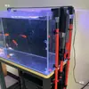 Tanque de Peces Sifón Antiderrames Accesorios de Mochila, Filtro, Conexiones de Tubería de Agua Superiores e Inferiores, Kit Completo de Sistema de Filtración de Fondo