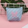 Estilo Coreano Desenho Animado Simples Estilo Coreano Porta-Moedas Feminino Mini Bolsa de Moedas Pequena Bolsa Feminina Curta de Tecido Porta-Moedas Couro PU