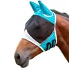 Nova Máscara Respirável para Cavalos da Amazon para Prevenir Mosquitos e Moscas, Máscara de Cavalo, Suprimentos Equestres, Pronta de Fábrica em Shenzhen, Enviada em Segundos