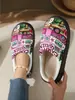 Novas pantufas de algodão quentes de inverno para casa, para casais, homens e mulheres, disponíveis para dropshipping com designs personalizados.