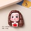 Accesorios de Resina para Manualidades de Dibujos Animados Accesorios Tarjeta Grande Cabeza de Aisha Pegamento de Crema Pasador de Pelo Hecho a Mano Funda de Teléfono Móvil Hebilla de Zapato Accesorios