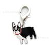 Pet Dachshund Chaveiro de Carro Schnauzer Ursinho Pingente de Coleira Husky Pingente Chaveiro Presente Dia do Professor